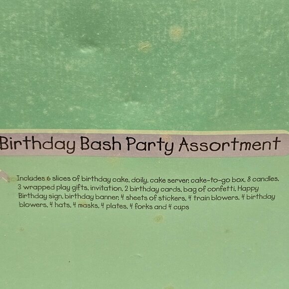 New Target Vintage Kool Toyz Toy Birthday Bash Set Kitchen Party Food 1999 90s - Picture 13 of 16